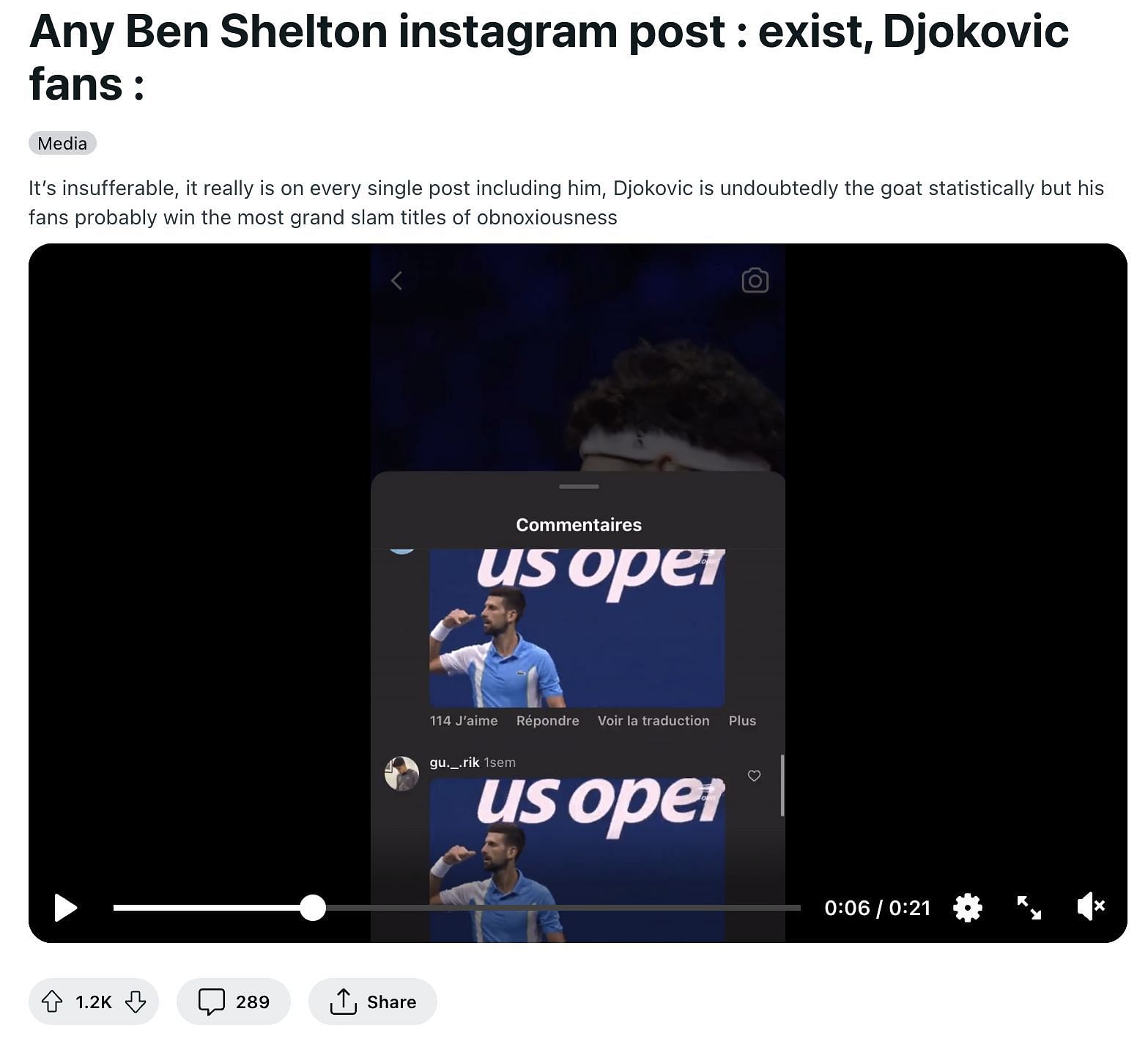 Screengrab from Reddit